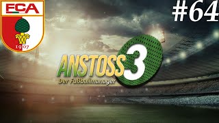 Lets Play Anstoss 3 64  Auch Freistöße entscheiden Spiele deutsch [upl. by Adnalro]