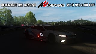 SKY GT SPEC ALPHA II ppfilter  Nordschleife time lapse 24h [upl. by Kcor]