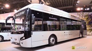 2020 VDL Citea SLE 129 Electric City Bus  Exterior Interior Walkaround [upl. by Hoem603]