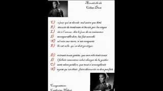 ♣ ♣ ♣ L Acrostiche de Céline Dion amp René Angélil [upl. by Dat]