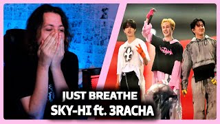 SKYHI  JUST BREATHE feat 3RACHA of Stray Kids  REACT DO MORENO [upl. by Dre34]