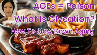 Subtitle Glycation Causes Aging Diabetes Dementia Cardiovascular And Kidney Diseases [upl. by Anaujahs761]