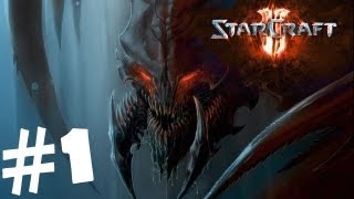 StarCraft 2 Heart of the Swarm Walkthrough Part 1 1080p HD Gameplay Review Lets Play Hard Campaign [upl. by Baiss871]