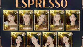 Twice  Espresso hard mode  Superstar JYP [upl. by Anidene]