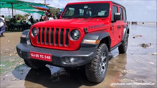 Jeep Wrangler Rubicon JL 2021 ₹58 lakh  Reallife review [upl. by Adaynek]