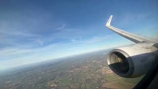 Ryanair Dublin  London Gatwick flight [upl. by Winser]