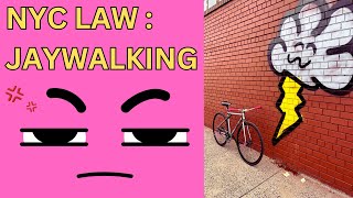 JAYWALKING IN NYC  Fixed Gear Cycling [upl. by Aicemaj978]