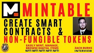 Mintable Create Smart Contracts amp Make NonFungible Tokens NFT ETH [upl. by Sothena28]