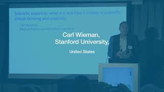 Carl Wieman on Creativity and Critical Thinking  keynote about scientific expertise [upl. by Fasa]