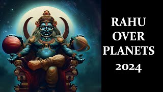 Rahu transit over other planets in Pisces in 2023 2024 Vedic Astrology [upl. by Harlene]