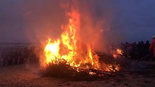 OSTERFEUER Feuer Frohe Ostern Fest Musik Feuerwehr [upl. by Doloritas]