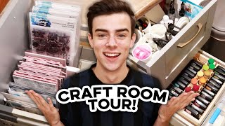 Small Craft Room Tour  Organization Hacks  Simon Hurley [upl. by Aicyle942]