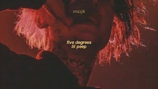 lil peep  five degrees subtitulado en español [upl. by Esom]