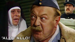 Crabtrees Crazy Escape Plan  Allo Allo  BBC Comedy Greats [upl. by Enelrad]