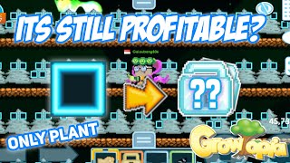 Lazy Profit With 17 DL  Massing Glowy Block  Growtopia Indonesia growtopia [upl. by Amitie92]