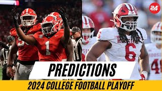 Expert Predictions for 2024 College Football Playoff Who Will Make the Cut [upl. by Nomelihp]