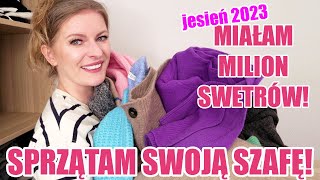 🍂 JESIENNE PORZĄDKI W SZAFIE 2023 cz3 SPRZĄTAM SWOJĄ SZAFĘ ShoeLove [upl. by Ayikan903]