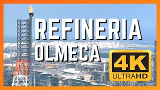 REFINERÍA OLMECA  DRON 4K [upl. by Anuahsal]