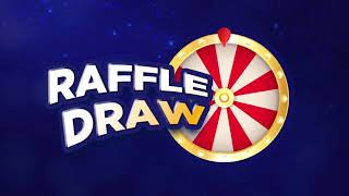 Raffle Draw Motion Graphics [upl. by Morey]