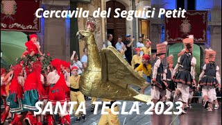 Cercavila del Seguici Petit de Tarragona Festes de Santa Tecla 2023 [upl. by Dougald]