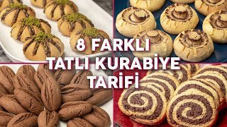 8 Farklı Tatlı Kurabiye Tarifi Hep Aynısını Yapmaktan Sıkılanlara  Kurabiye Tarifleri  Yemekcom [upl. by Reivax651]