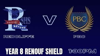 Redcliffe SHS VS Palm Beach Currumbin SHS Year 8 Renouf Shield Round 5 2023 [upl. by Zolnay]