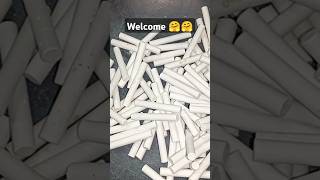 White 🤍🐻‍❄️ chalk stick satisfying [upl. by Chun]