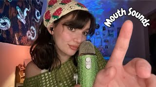 ASMR  Pure Fast amp Aggressive Mouth Sounds Wet  Dry Hand Movements Tingle Tube Minimal Talking [upl. by Gwynne277]