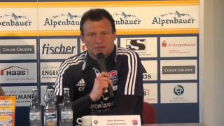 Pressekonferenz vor dem Spiel in Erfurt [upl. by Graubert553]