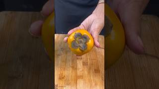 Persimmon cutting fruitshortssatisfying [upl. by Irish]