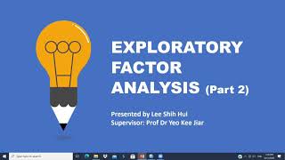 Pre Requisites to Perform Factor Analysis How to Check KMO Test and Bartletts Test of Sphericity [upl. by Wallinga]