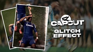 Capcut  AE Like Glitch Effect  Glitch Effect Tutorial [upl. by Klenk577]