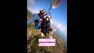 Paragliding In Kathmandu paragliding shorts youtubeshorts trending explore nepal fyp foryou [upl. by Nirrak]