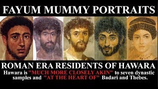 Fayum Mummy Portraits GREEKS OR EGYPTIANS [upl. by Ocirled]