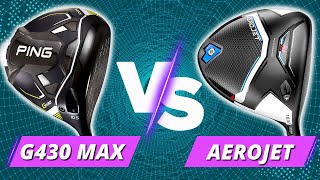 Ping G430 Max Driver VS Cobra AeroJet Driver [upl. by Enieledam]