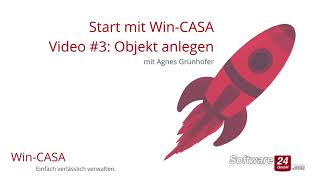 🏢 Start mit WinCasa Objekt anlegen  Hausverwaltung Software Tutorial  Video 3 [upl. by Atimad]