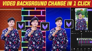 Video Background Change In One Click  Vivacut Editing Tutorial  Video Background Remover App [upl. by Watson]