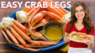 Crab Legs  4 Easy Ways  Flavored Butter Sauce Recipe [upl. by Kerri]