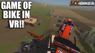 VR GAME OF BIKE IN MXBIKES SUPER CLOSE [upl. by Asehr]