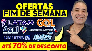 GOL AZUL E LATAM  LIQUIDAÇÃO TOTAL DE PASSAGENS AÉREAS BARATAS  PASSAGENS A R100 [upl. by Yenor]