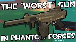 THE quotWORSTquot GUN IN PHANTOM FORCES opinion [upl. by Sura932]