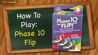 How to play Phase 10 Flip [upl. by Alyda]