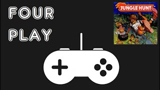 Four Play  Jungle Hunt  8bit Console Comparison [upl. by Pamelina]