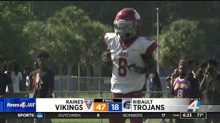 Northwest Classic Raines runs over Ribault in rivalry showdown [upl. by Busiek]