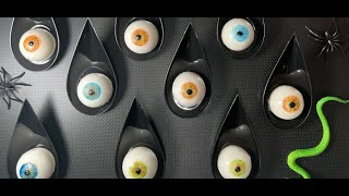 Edible Eyeball Coconut rum Jello Shots [upl. by Aizatsana450]