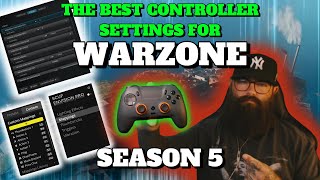 The BEST controller settings for Call of Duty Warzone amp iCue setting for Scuf Envision Pro [upl. by Idnod723]