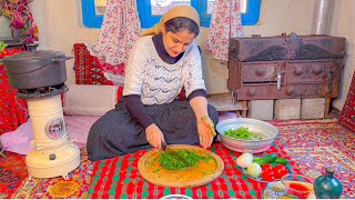 Cooking lentil rice with minced meat in the village [upl. by Araem]