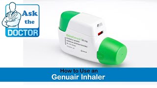 How to Use a Genuair Inhaler [upl. by Latsyrhk]