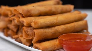 Perfect Lumpia Filipino Shanghai Recipe [upl. by Dirraj]