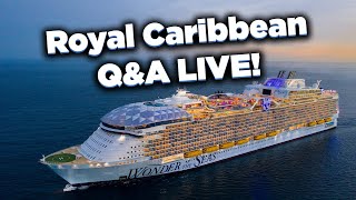 Royal Caribbean QampA LIVE [upl. by Hgielrebmik]